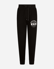 JERSEY JOGGING PANTS WITH DG LOGO PRINT