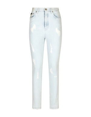LIGHT BLUE DENIM GRACE JEANS