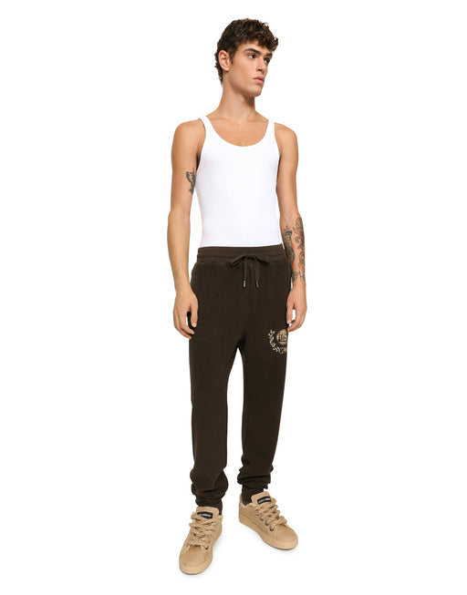 JERSEY JOGGING PANTS WITH DG COIN PRINT