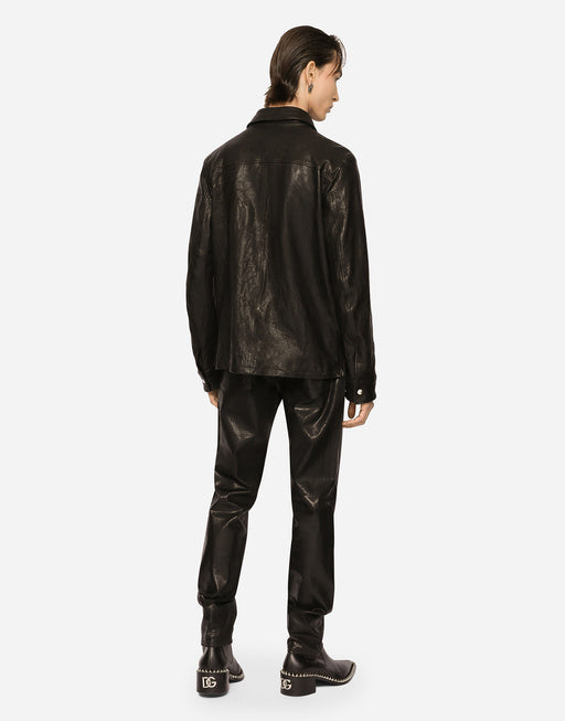 LAMBSKIN SHIRT