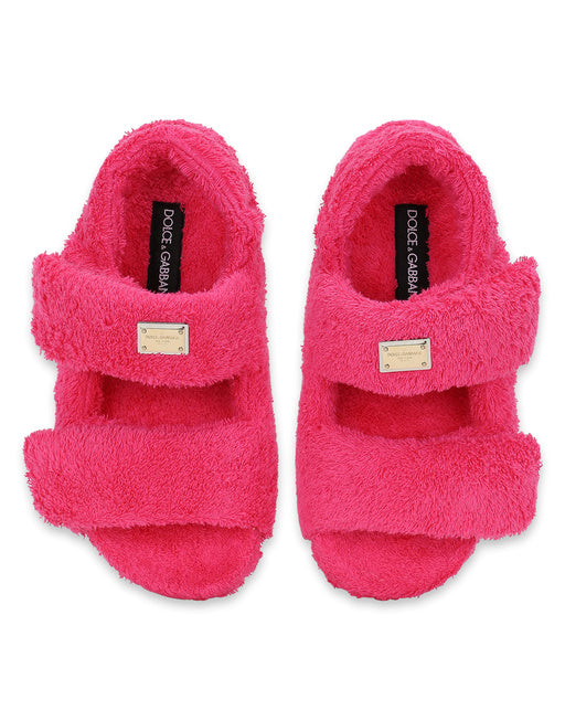 TERRYCLOTH SANDALS