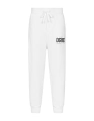 JERSEY JOGGING PANTS WITH DGVIB3 PRINT AND LOGO