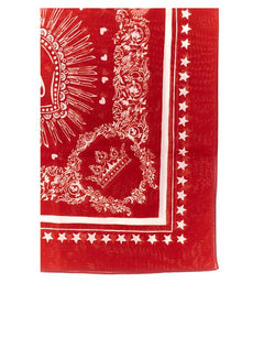 DOLCE & GABBANA SCARF IN TWO-TONED COTTON