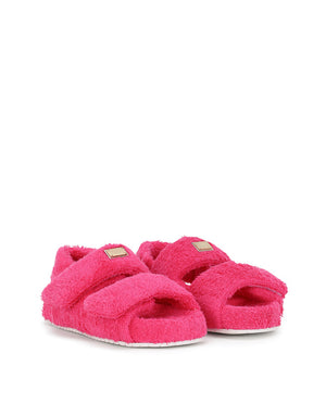 TERRYCLOTH SANDALS