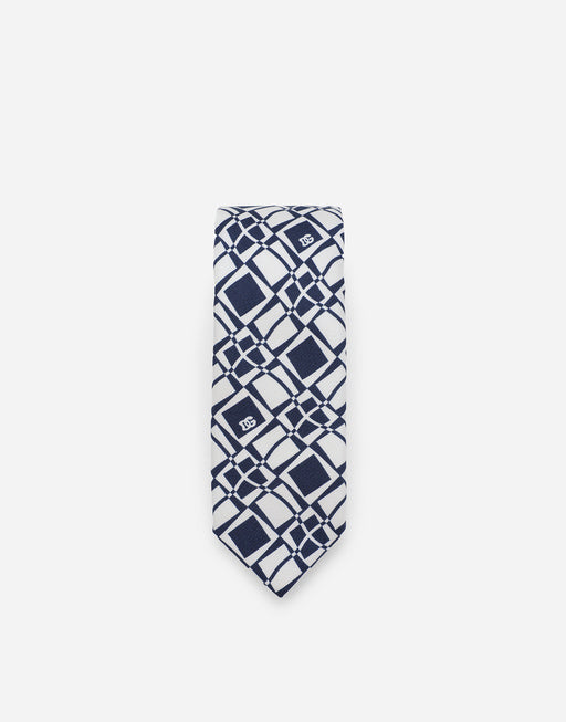 PRINTED TWILL TIE