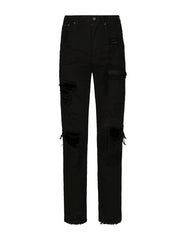BOYFRIEND JEANS WITH RIPS