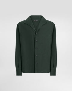 LONG-SLEEVED LINEN SHIRT