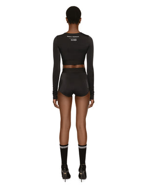 LONG-SLEEVED SPANDEX JERSEY TOP DGVIB3