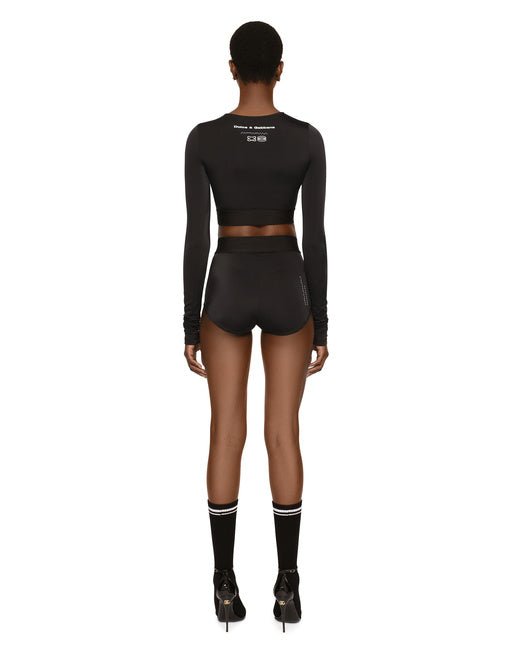 LONG-SLEEVED SPANDEX JERSEY TOP DGVIB3