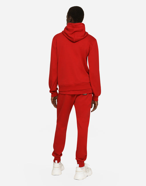 JERSEY JOGGING PANTS WITH BRANDED TAG