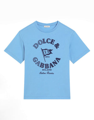 JERSEY T-SHIRT WITH DOLCE&GABBANA LOGO