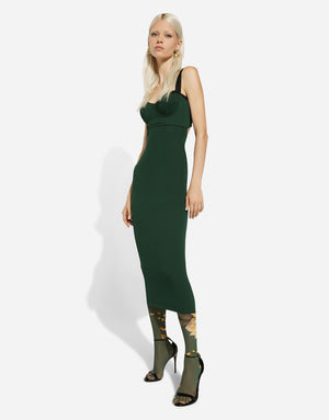 CHARMEUSE CORSET DRESS