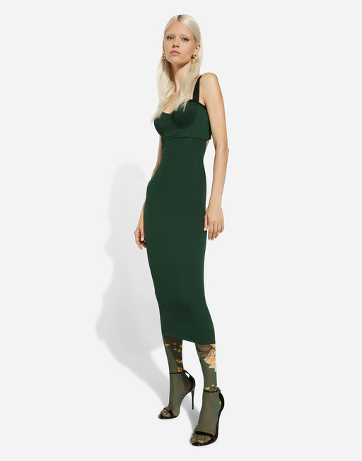 CHARMEUSE CORSET DRESS