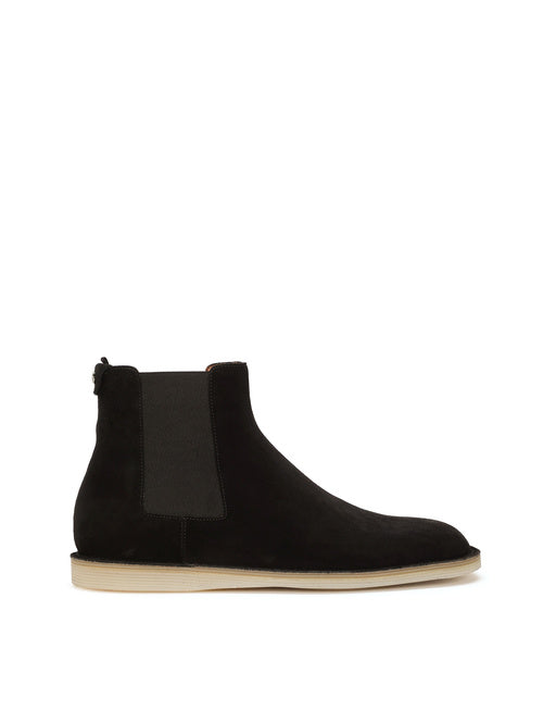 SUEDE ANKLE BOOTS