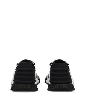 MIXED-MATERIALS NS1 SLIP-ON SNEAKERS