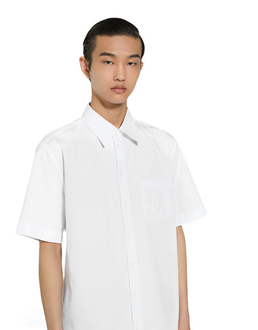 COTTON SHIRT WITH DG EMBROIDERY