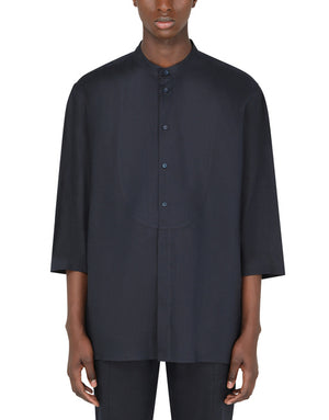 LINEN SHIRT WITH 3/4 SLEEVES