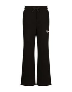 JERSEY JOGGING PANTS WITH DGVIB3 PRINT AND LOGO