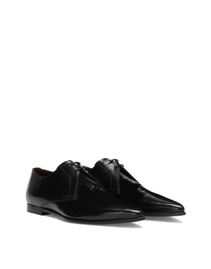 BRUSHED CALFSKIN NAPPA ACHILLE DERBY SHOES