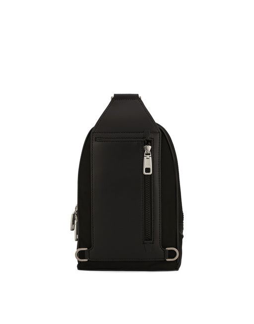 NYLON CROSSBODY BACKPACK