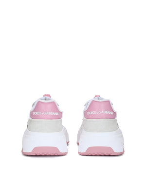 MIXED-MATERIAL DAYMASTER SNEAKERS WITH DG LOGO PATCH