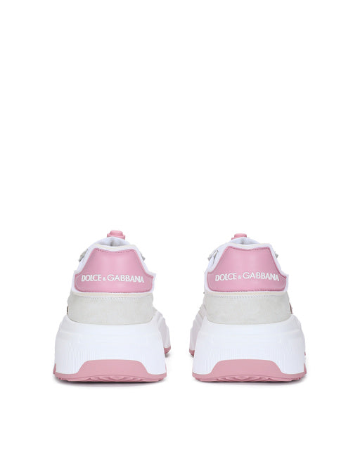 MIXED-MATERIAL DAYMASTER SNEAKERS WITH DG LOGO PATCH