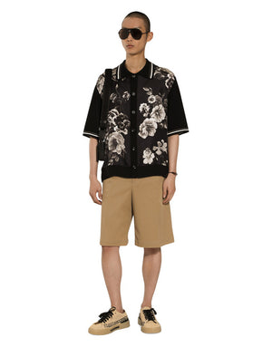 COTTON DRILL BERMUDA SHORTS
