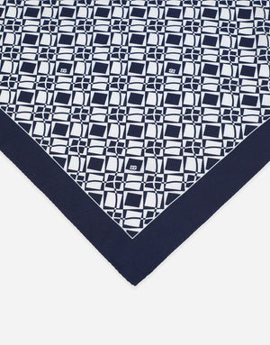 SILK BANDANNA WITH PRINT