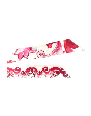 MAJOLICA-PRINT TWILL HEADSCARF (6 X 100)