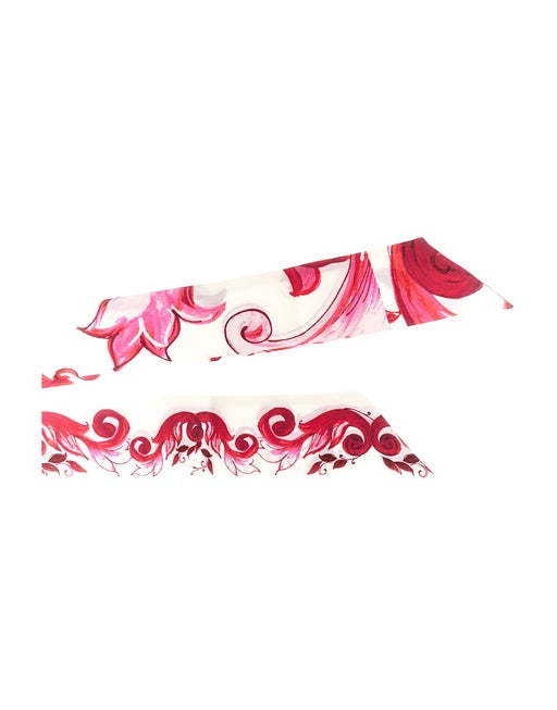 MAJOLICA-PRINT TWILL HEADSCARF (6 X 100)