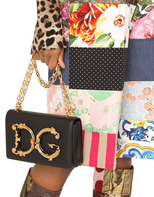 NAPPA LEATHER DG GIRLS SHOULDER BAG