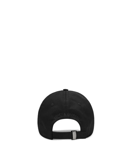 COTTON BASEBALL CAP WITH DG EMBROIDERY