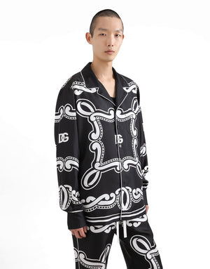SILK VANITY SHIRT WITH BANDANNA PRINT