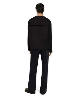 SAILOR-STYLE CAPE BLOUSE WITH TAG
