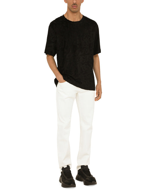 STRETCH DENIM SLIM JEANS