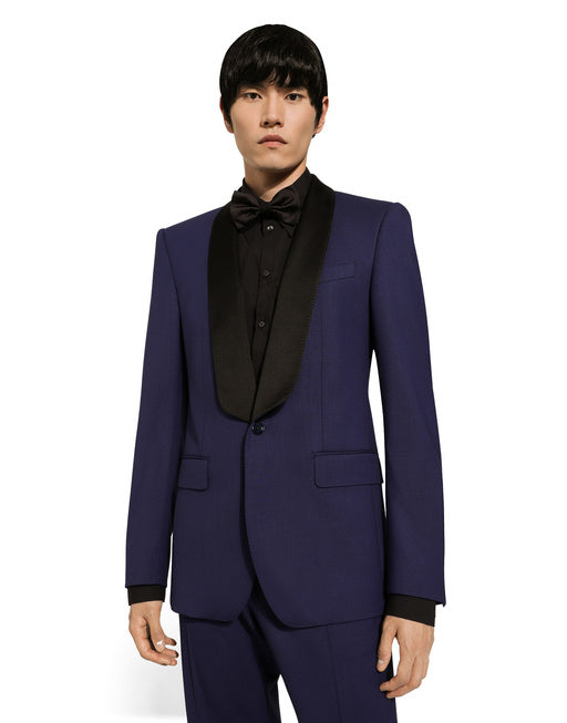 SINGLE-BREASTED JACKET WITH SHAWL COLLAR