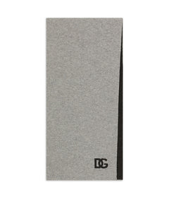 CASHMERE SCARF WITH DG LOGO