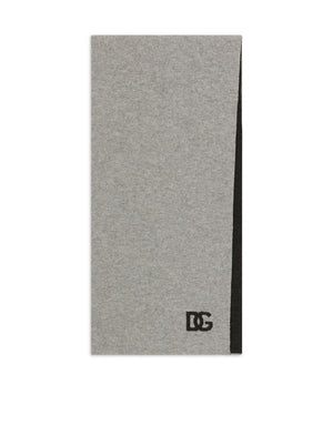 CASHMERE SCARF WITH DG LOGO