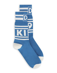 STRETCH COTTON SOCKS WITH JACQUARD DG LOGO