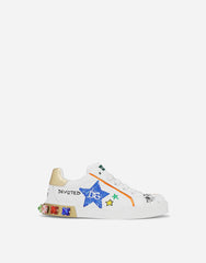 GRAFFITI-PRINT PORTOFINO LIGHT SNEAKERS