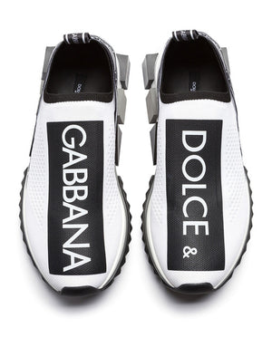 STRETCH MESH SORRENTO SNEAKERS WITH LOGO