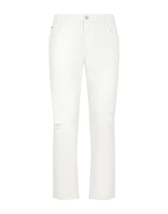 STRETCH DENIM LOOSE JEANS