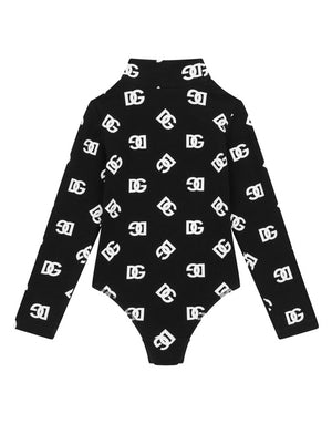 INTERLOCK BABYGROW WITH DG LOGO PRINT