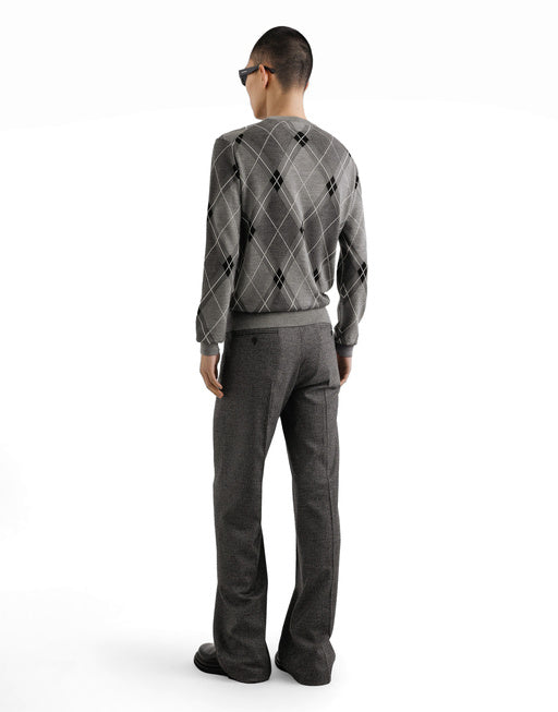 WOOL AND SILK PULLOVER