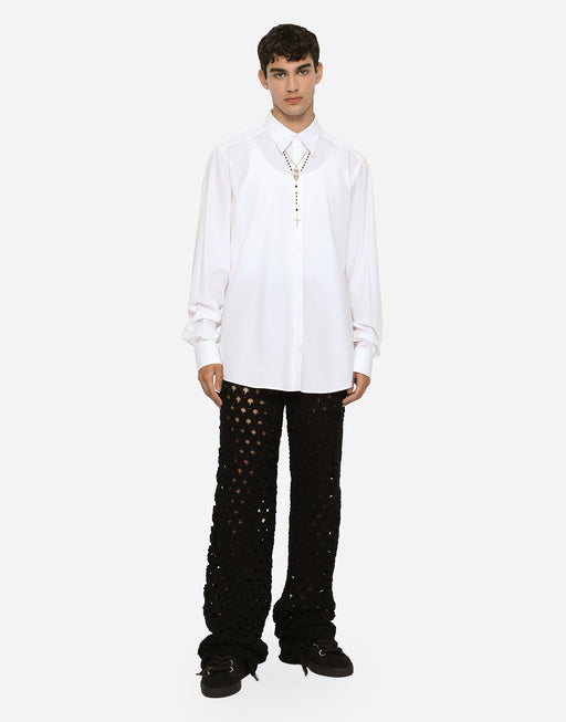 COTTON POPLIN MARTINI-FIT SHIRT