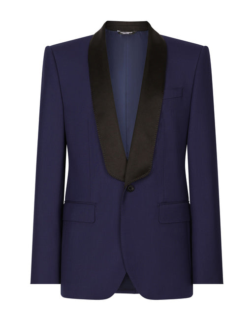 SINGLE-BREASTED JACKET WITH SHAWL COLLAR