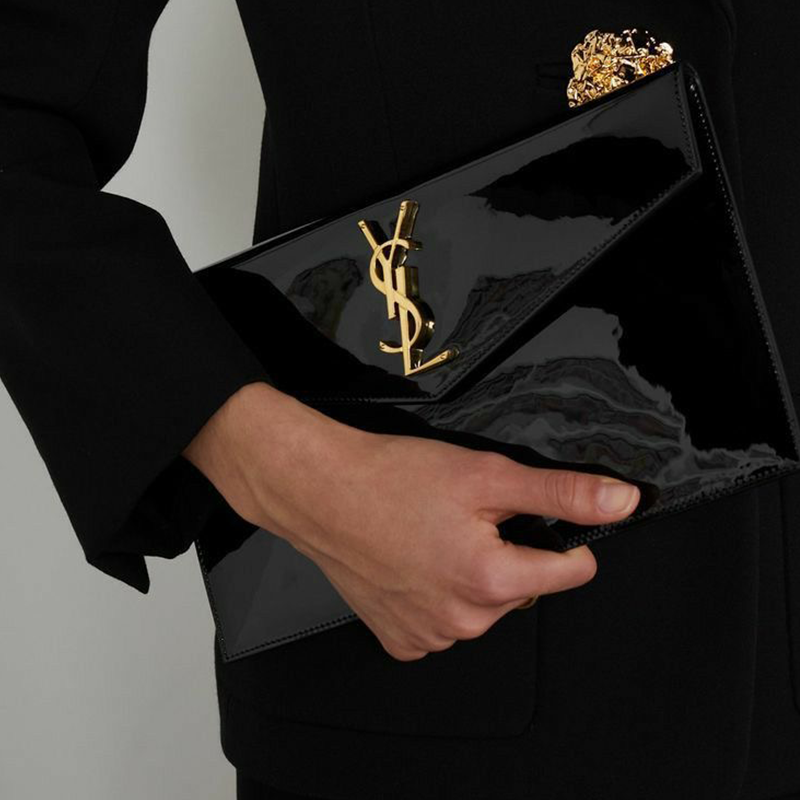 Pochette Uptown Patent Leather
