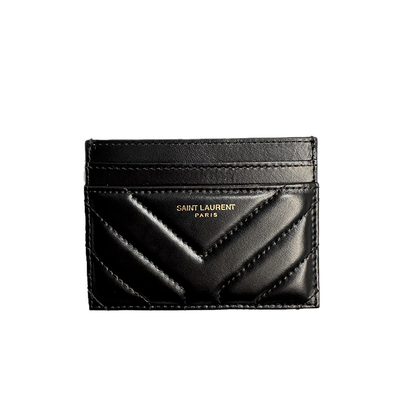 Saint Laurent Paris Card Case Cassandre Lambskin