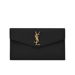 Pochette Uptown Grain de Poudre Embossed Leather