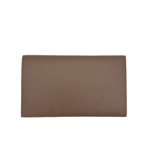 Pochette Uptown Grain de Poudre Embossed Leather